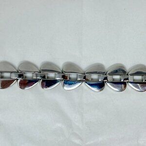 Kate Spade Silver Puffy Link Apple Watch Band – Stainless Steel Bracelet Style